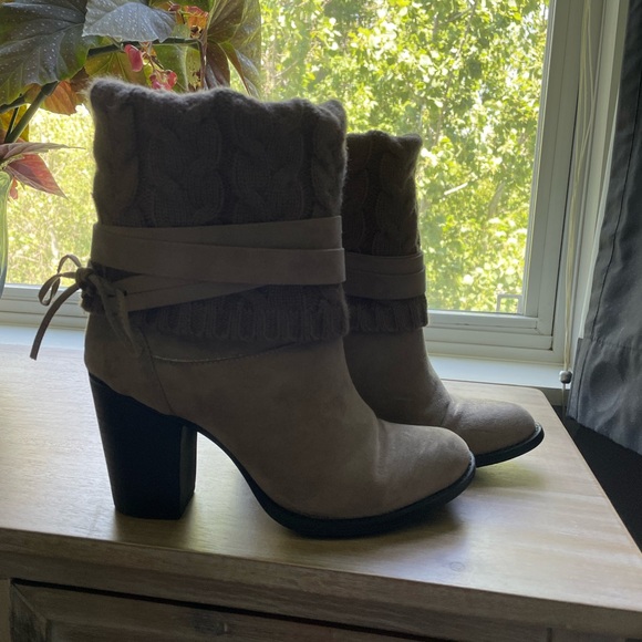 Tan Booties - Picture 2 of 5